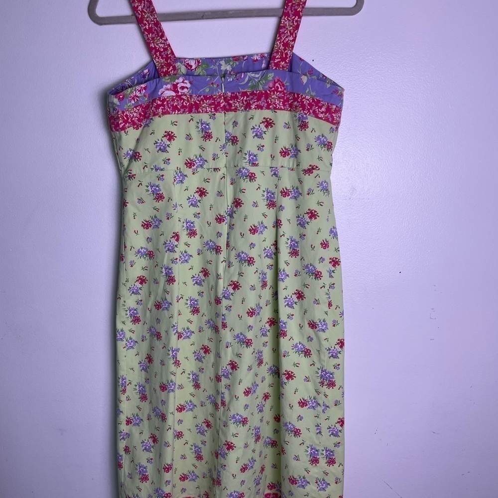 Hanna Andersson Cotton Fairy Feminine dress size 10 Apron dress multi colored - Picture 3 of 7